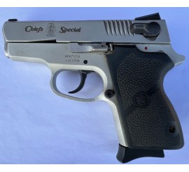 Pistola SMITH & WESSON CS9 CROMADA 9MMPB