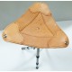 Silla Plegable con asiento de piel