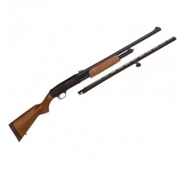 Escopeta de corredera MOSSBERG 500 Hunting Combo - 12/76